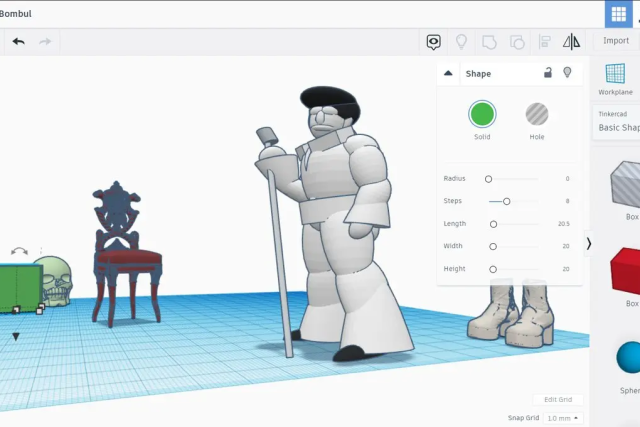 Tinkercad: modellazione 3D facile e coinvolgente per l'apprendimento